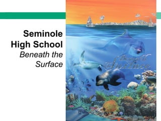 Seminole
High School
Beneath the
Surface
 