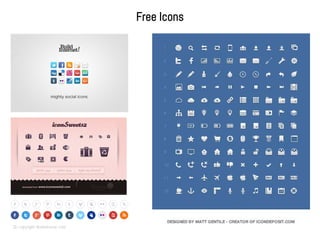 Free Icons
 