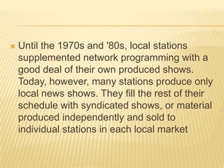 1896: Alexander Stepanovich Popov transmitted the first telegraph message between two buildings at the University of St. Petersburg located at a distance of 2m.US communications media1690.- First American newspaper in Massachusetts.Then magazines appearing in several major American cities.Commercial radio at the beginning of the 20th century.Television, entered the scene shortly after World War II.The Media is one of the most important factor in the economic role because is one of America's largest business groups that provide jobs for hundreds of thousands of technicians, writers, artists, performers and intellectuals and shaping attitudes and beliefs.