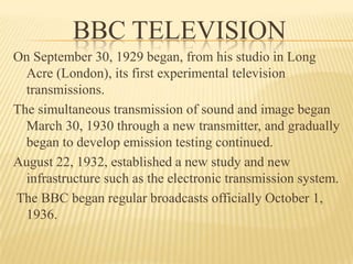 TELEVISION IN THE UNITED KINGDOM