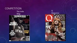 COMPETITION
The Indie
Mag:
Q
Magazine:
 