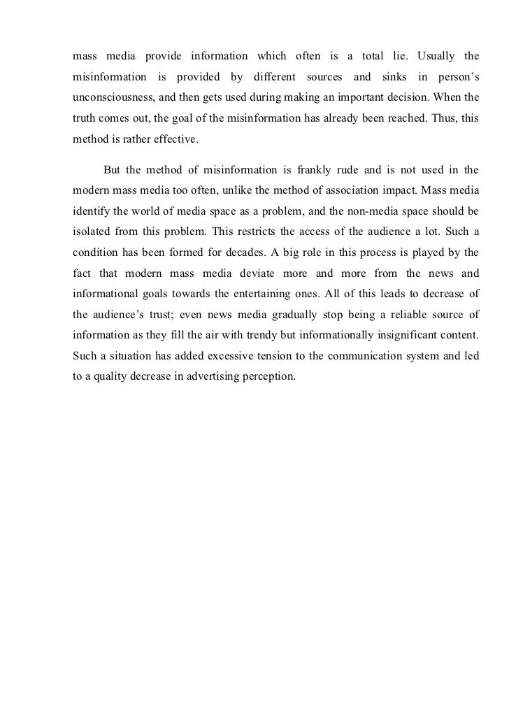 mass media in the context of Mass communications is the transmission of information to large numbers of people through the mass media mass media includes. mass media in the context of Mass communications is the transmission of information to large numbers of people through the mass media mass media includes.