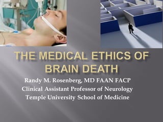 Randy M. Rosenberg, MD FAAN FACP
Clinical Assistant Professor of Neurology
Temple University School of Medicine
 
