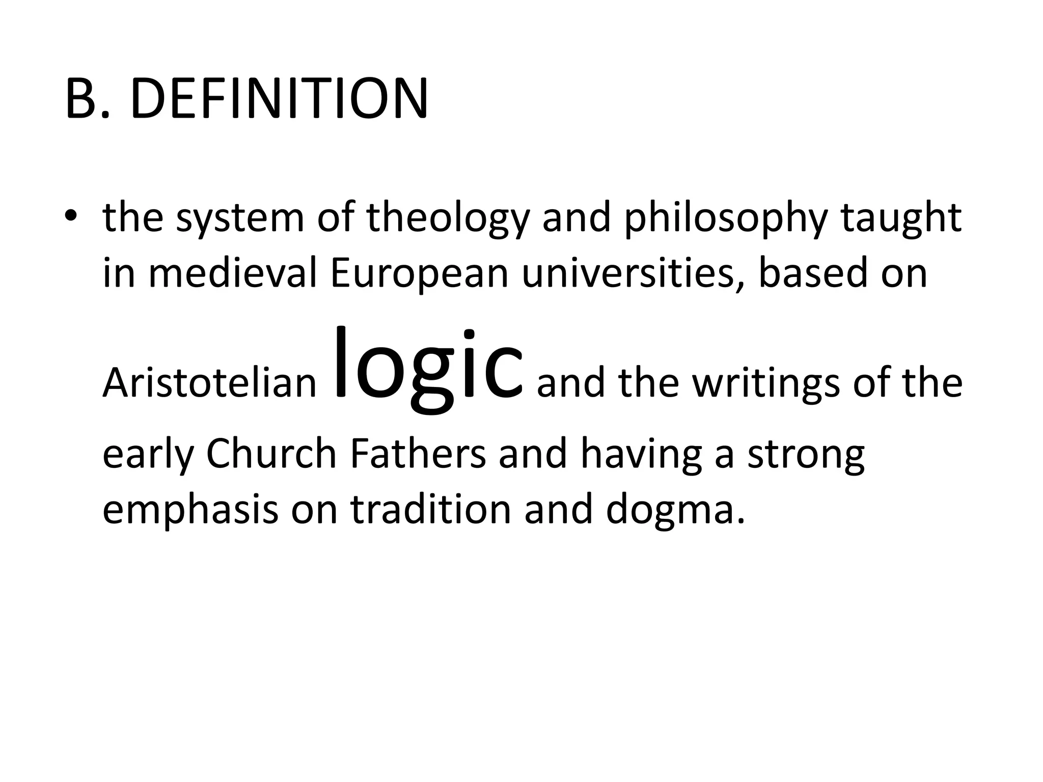 The medieval education (monastic, scholastic, chivalric) | PPTX