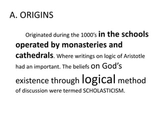 The medieval education (monastic, scholastic, chivalric) | PPTX