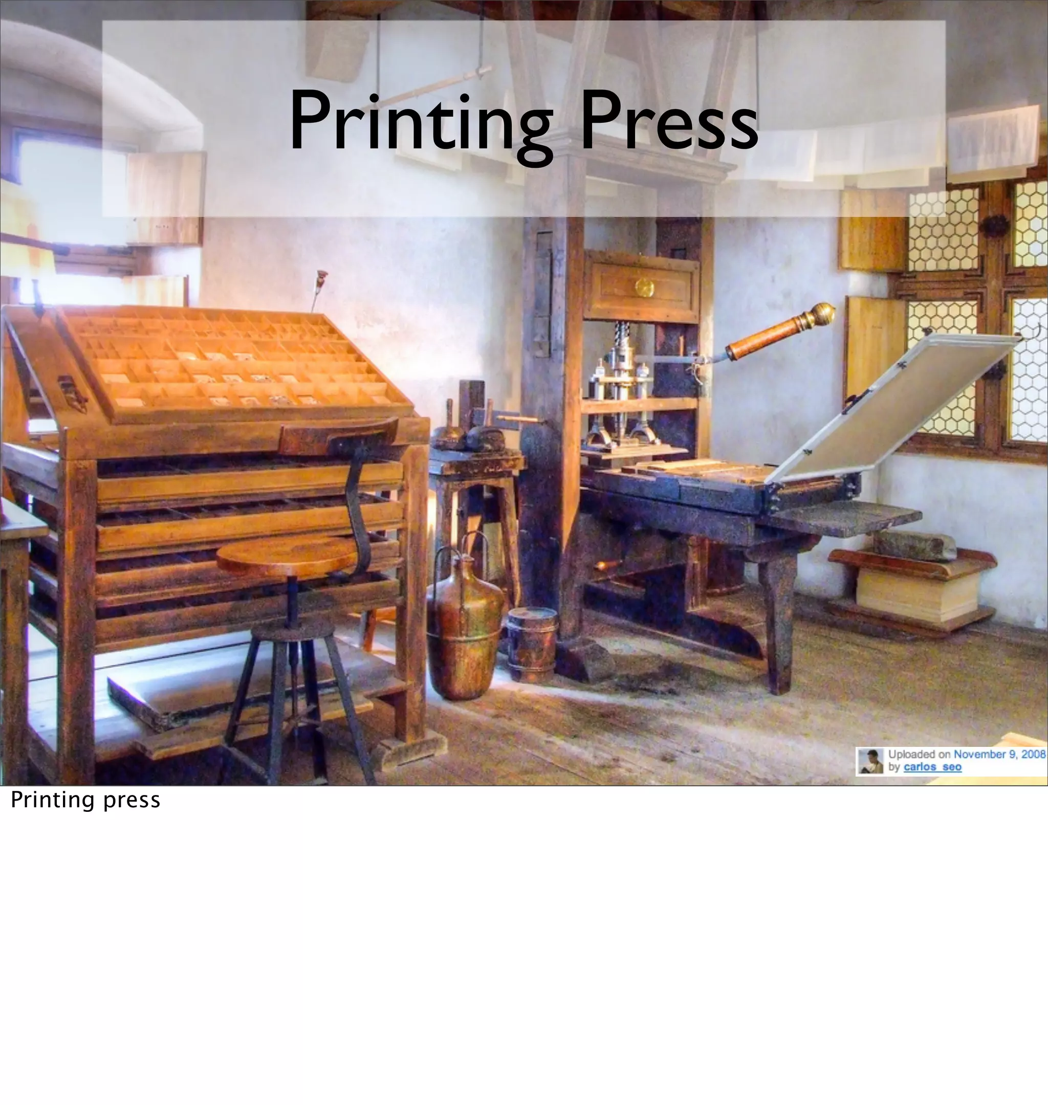 Printing Press




Printing press
 