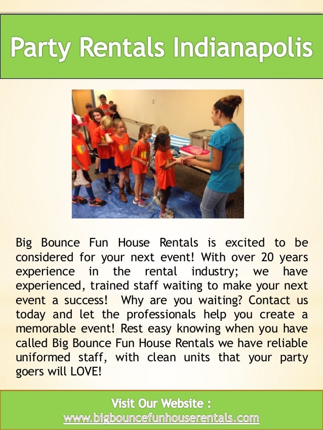 Themed party rentals indianapolis