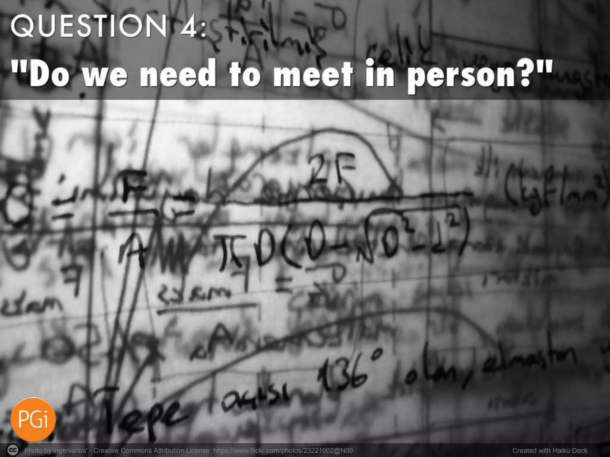 Photo by ingeniarius' - Creative Commons Attribution License https://www.flickr.com/photos/23221002@N00 Created with Haiku Deck