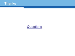 Thanks




             Questions



Terminology 125
 