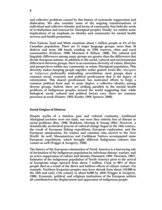 The mental health of indigenous peoples | PDF