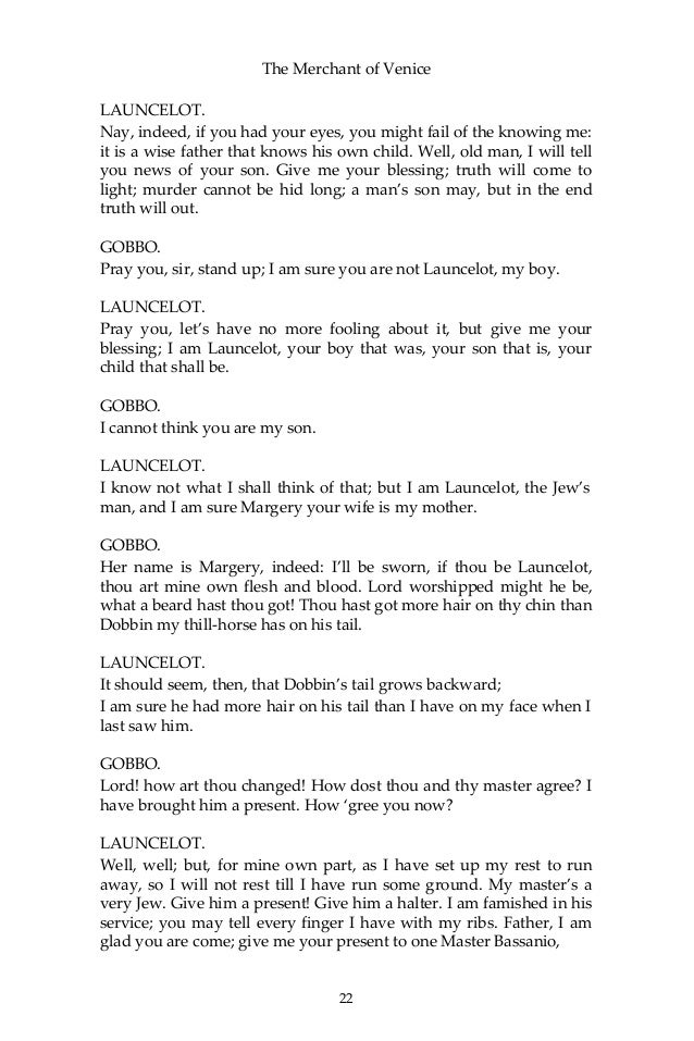 The Merchant Of Venice William Shakespeare