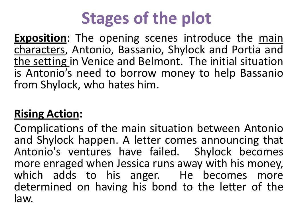 The merchant of venice 2, analysis