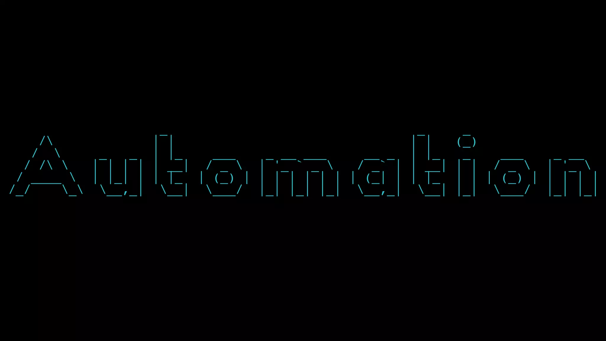 _ _ _
/ | | | | (_)
/  _ _ | |_ ___ _ __ ___ __ _ | |_ _ ___ _ __
/ /  | | | | | __| / _  | '_ ` _  / _` | | __| | | / _  | '_ 
/ ____  | |_| | | |_ | (_) | | | | | | | | (_| | | |_ | | | (_) | | | | |
/_/ _ __,_| __| ___/ |_| |_| |_| __,_| __| |_| ___/ |_| |_|
 