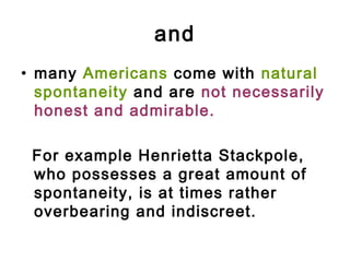 The portrait of a Lady-Themes | PPT
