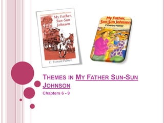 THEMES IN MY FATHER SUN-SUN
JOHNSON
Chapters 6 - 9
 