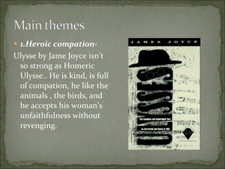 Themes in ulysses power point | PPT