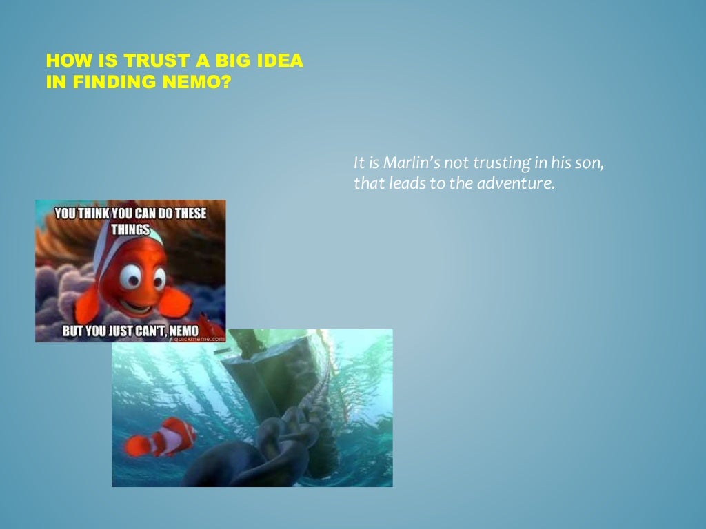 Teaching theme with Finding Nemo