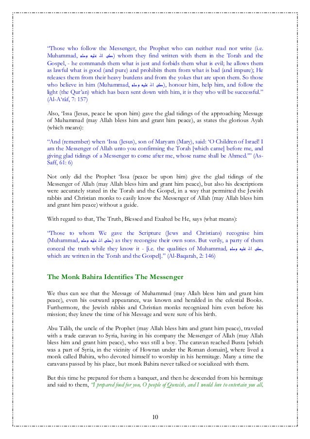 the messenger of allah 10