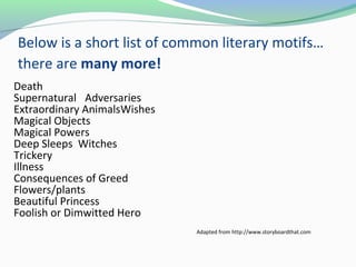 Theme,Symbols and Motifs | PPT