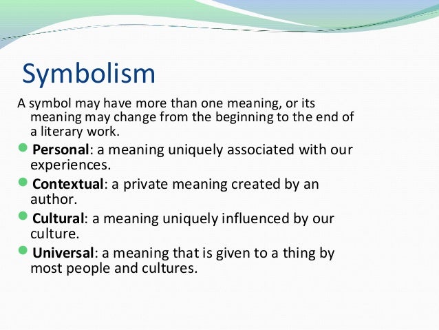 Theme symbols and motifs