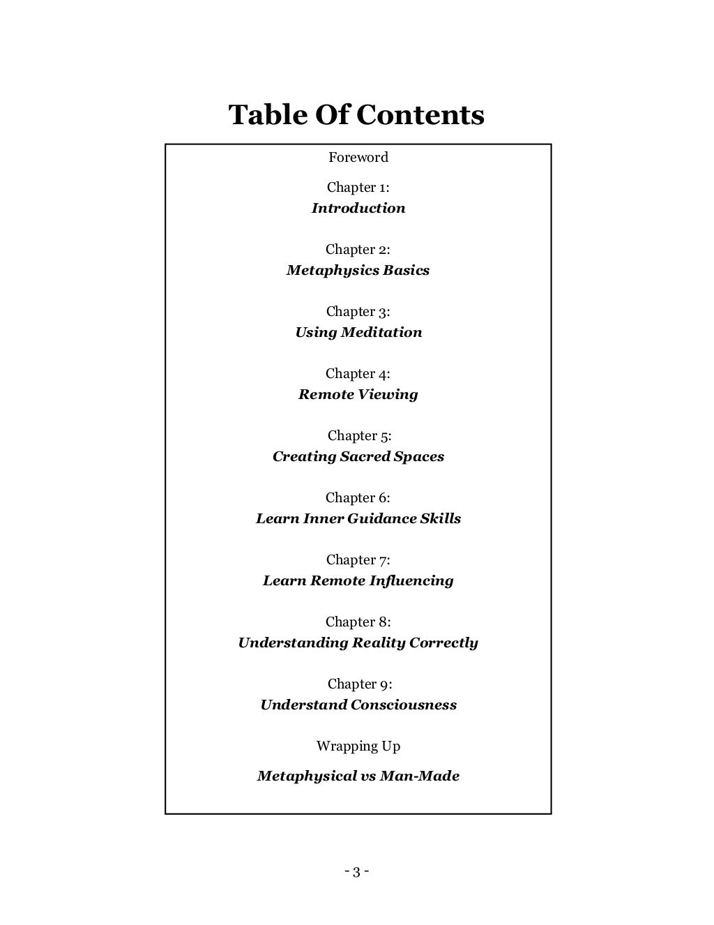 The metaphysics journal