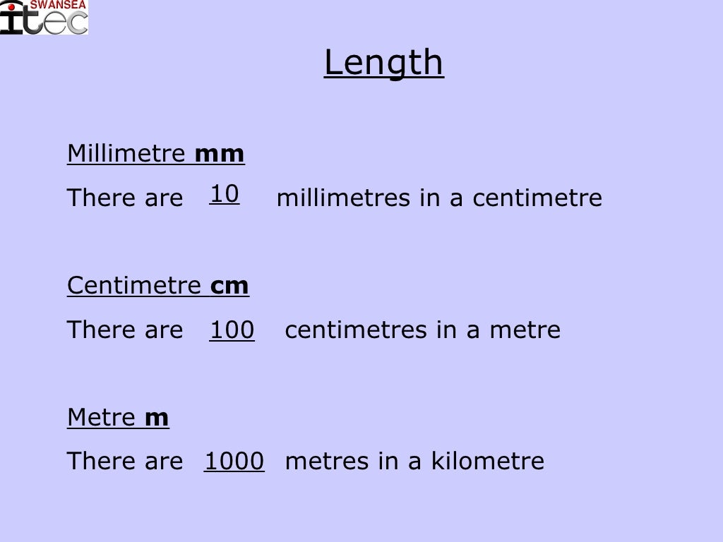 The Metric System