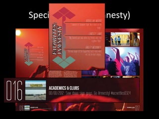 Special spread (Jamnesty)
 