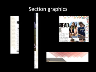 Section graphics
 