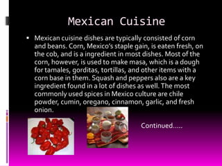 cuisine