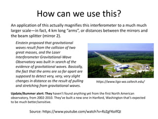 The Michelson Interferometer | PPTX