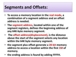 The microprocessor and it's architecture | PPTX
