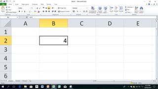 The Microsoft Excel Program | PPT