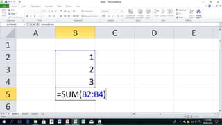 The Microsoft Excel Program | PPTX