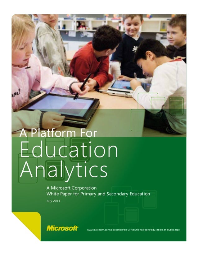 Education Analytics Microsoft – Microsoft 365 pour l’Éducation – BWCY