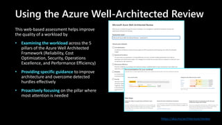 The Microsoft Well Architected Framework For Data Analytics | PDF