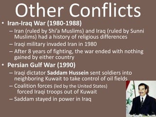  Arabs were angered by the existence of a    Jewish country on what they believe to be   “Muslim lands” and planned to destroy Israel