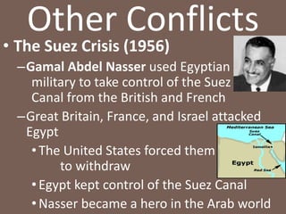  Another state was to be created for   Palestinians (non-Jewish, mostly Arab   residents of Palestine)  The Creation of Israel (1948)