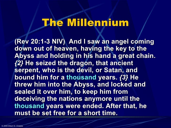 Revelation 20 1 10 Niv
