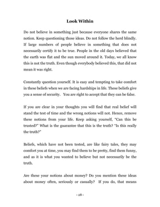 The millionaire mindset