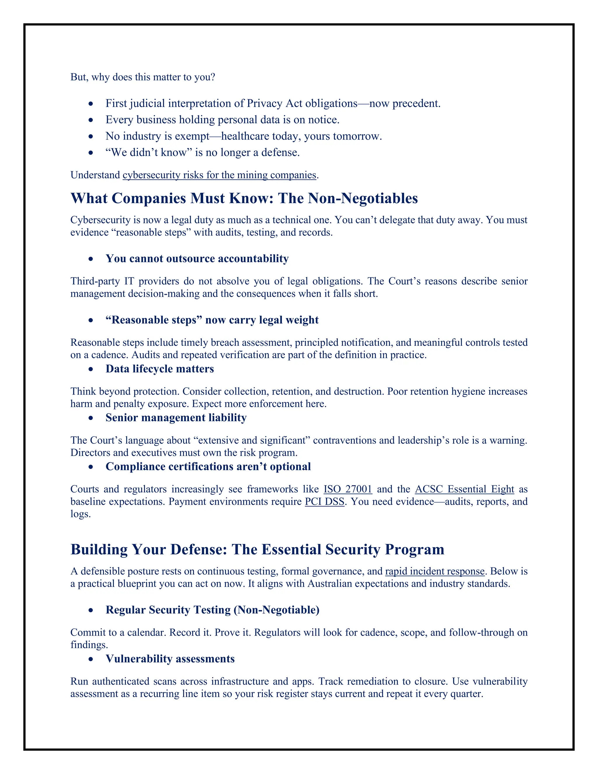 The Million Dollar WakeUp Call Why Skipping Cybersecurity Audits