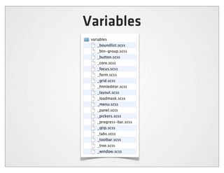 Variables
 