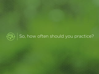 The Mini-Guide to Presentation Practice