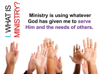 The ministry discovery process | PPTX