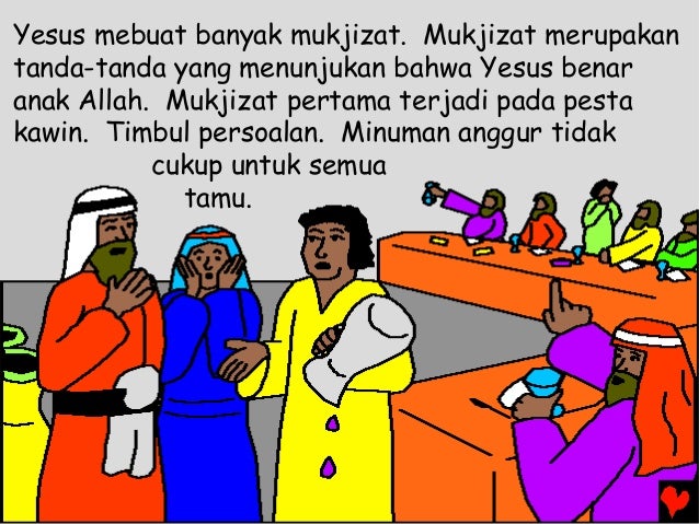 The miracles of jesus indonesian