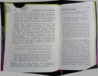 The miracles of the prophet muhammad (saw) by maulana ahmed saeed ...