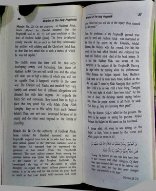 The miracles of the prophet muhammad (saw) by maulana ahmed saeed ...