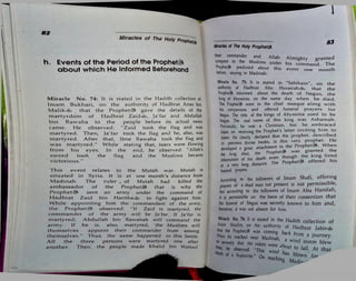 The miracles of the prophet muhammad (saw) by maulana ahmed saeed ...