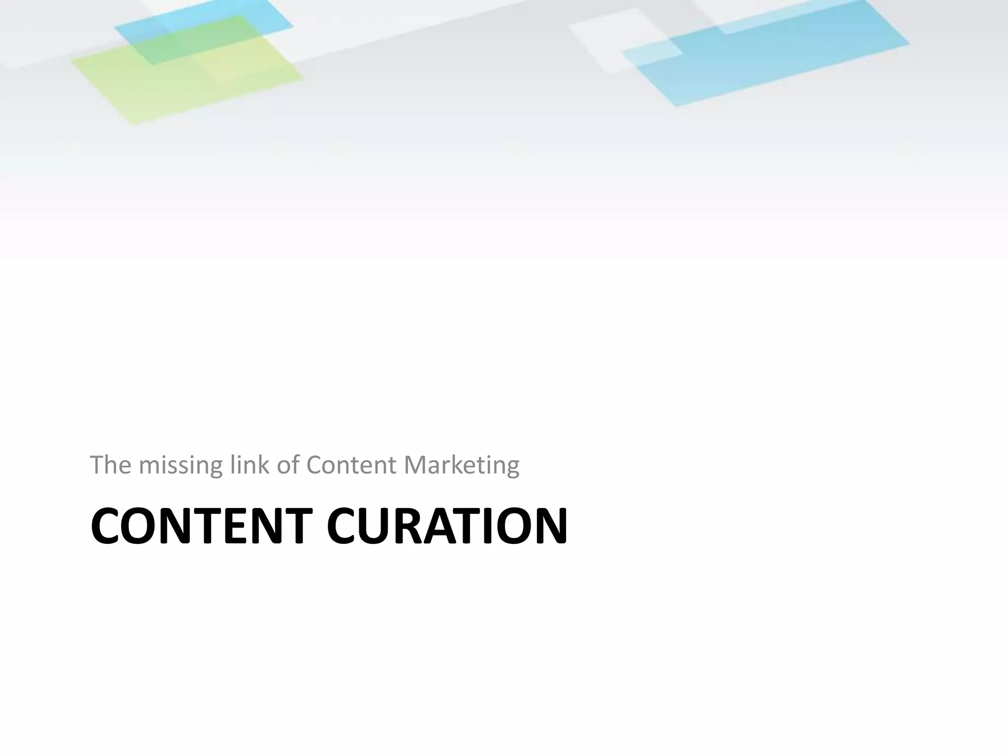 The problems marketers faceKeeping up with publishing demands are expensive and time consumingHard to differentiateMarketers are not getting an audienceOnly makes problems worse