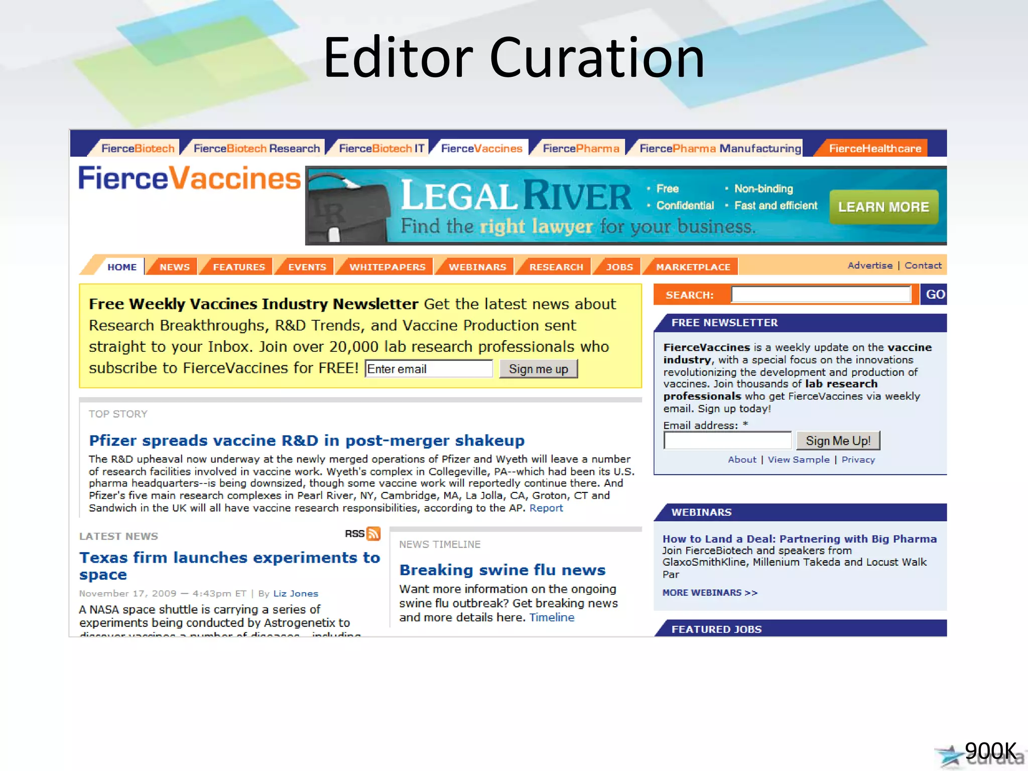 Content Curation in Publishing