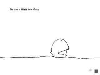 this one a little too sharp    